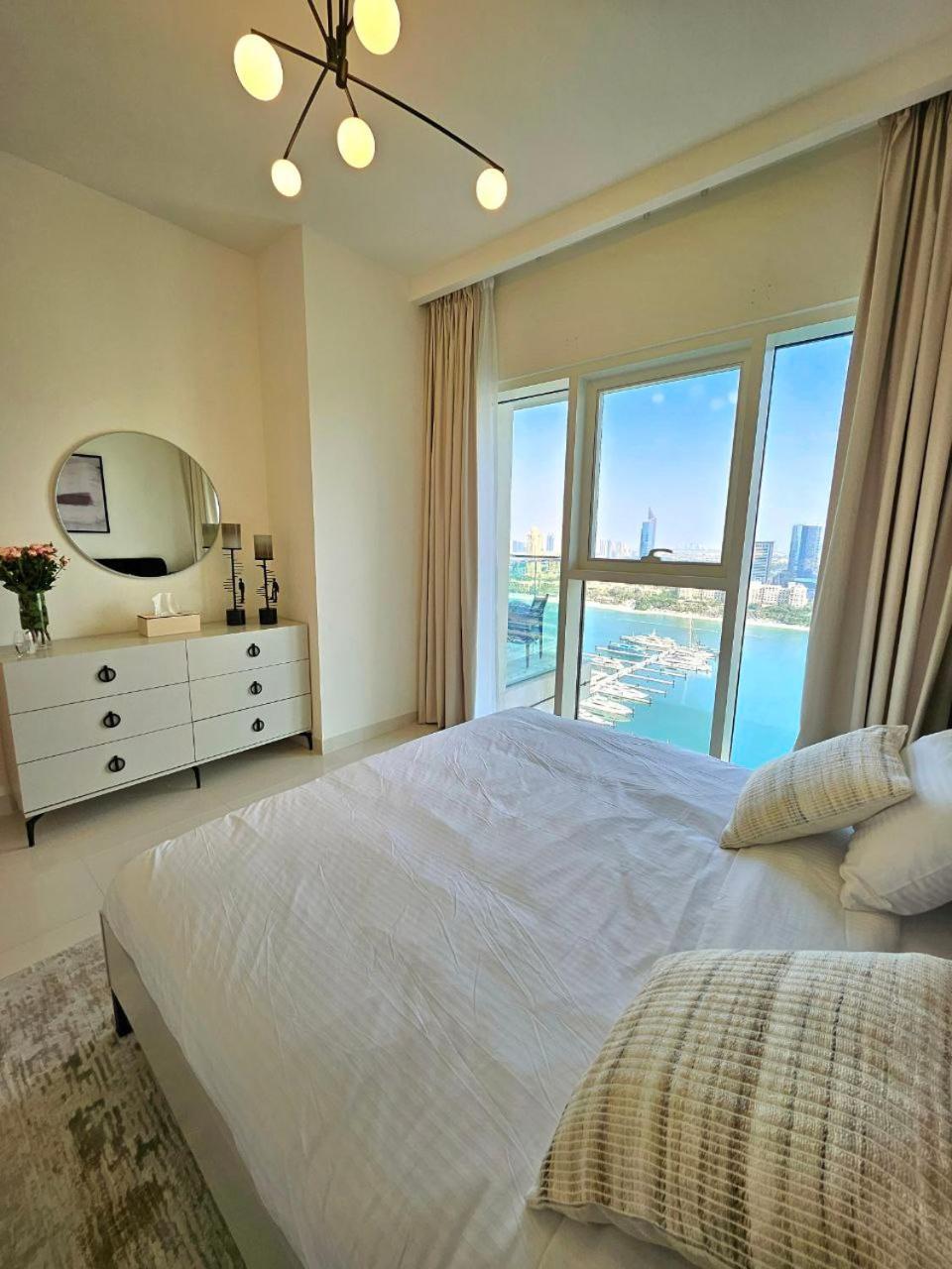 두바이 Stunning 2Br With Panoramic Sea View In Beachfront - 24Ab07 아파트 외부 사진