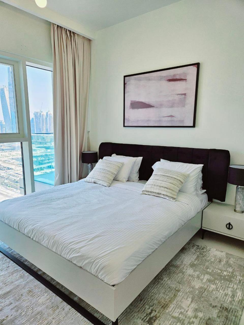 두바이 Stunning 2Br With Panoramic Sea View In Beachfront - 24Ab07 아파트 외부 사진