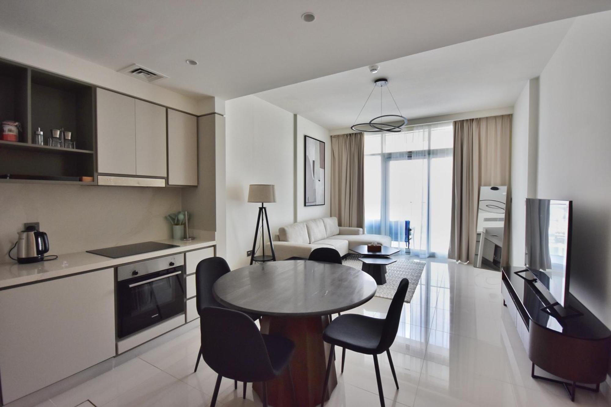 두바이 Stunning 2Br With Panoramic Sea View In Beachfront - 24Ab07 아파트 외부 사진