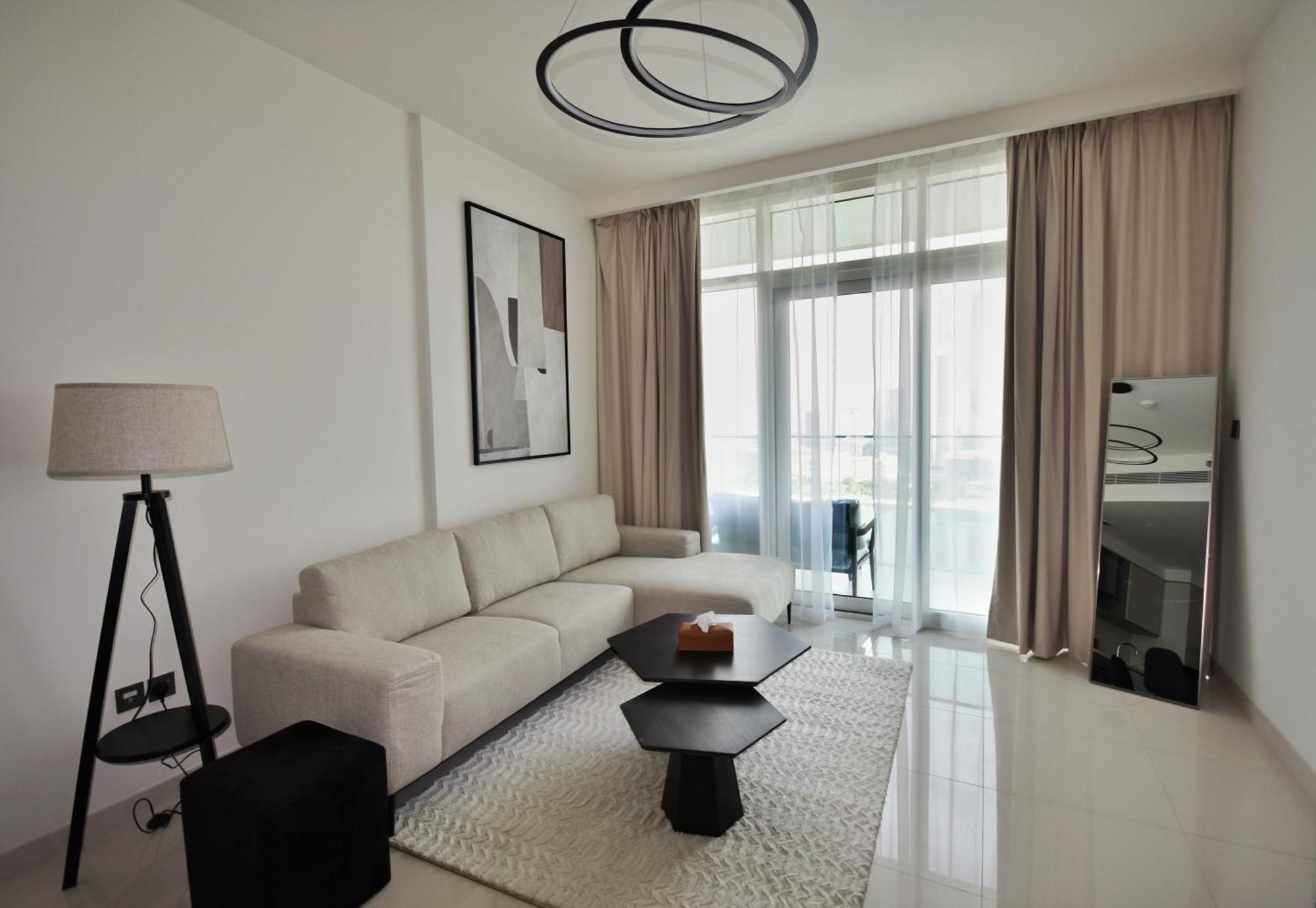 두바이 Stunning 2Br With Panoramic Sea View In Beachfront - 24Ab07 아파트 외부 사진